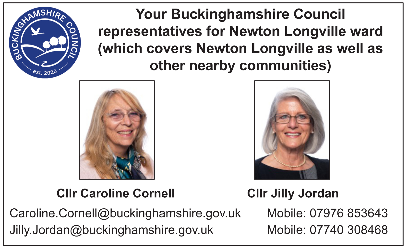 Newton Longville Ward Councillors