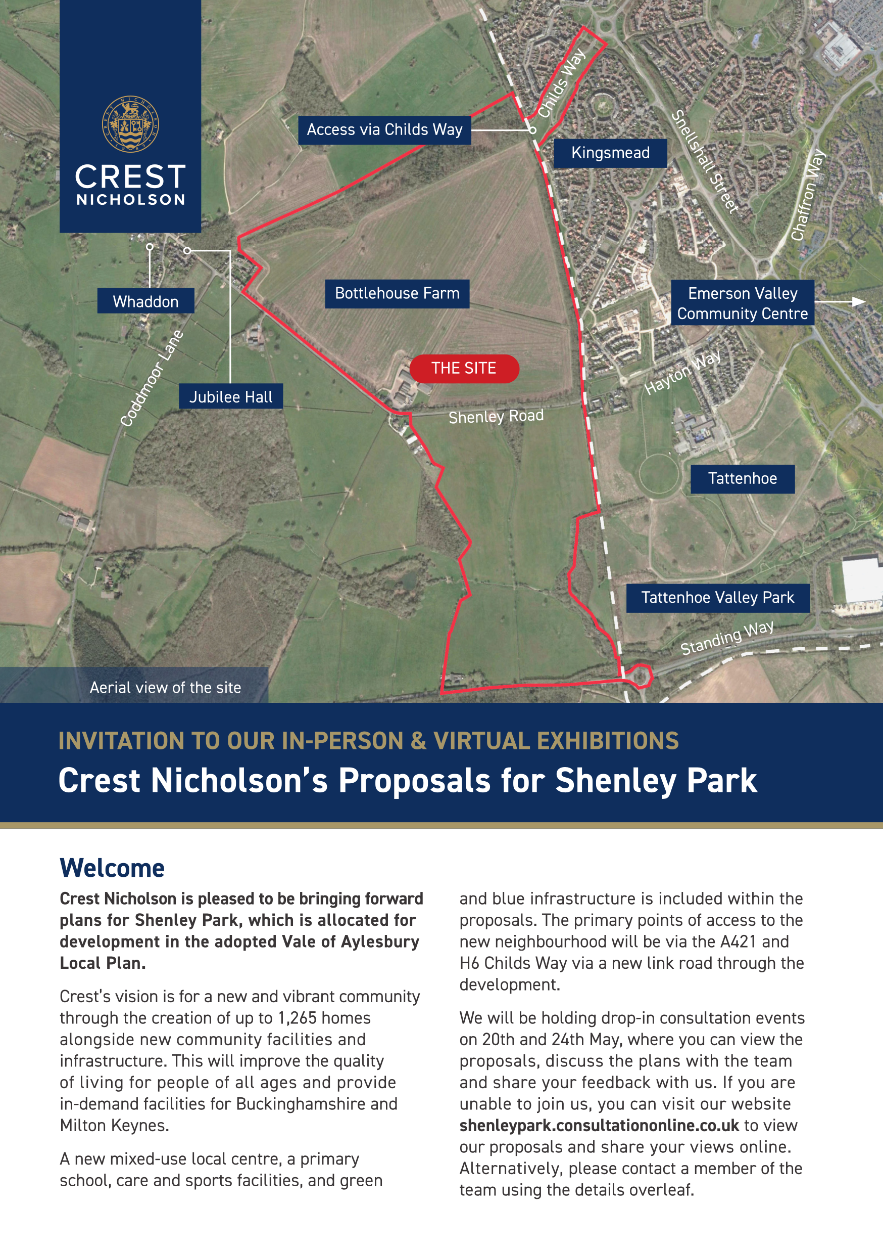Shenley Park Card page 1